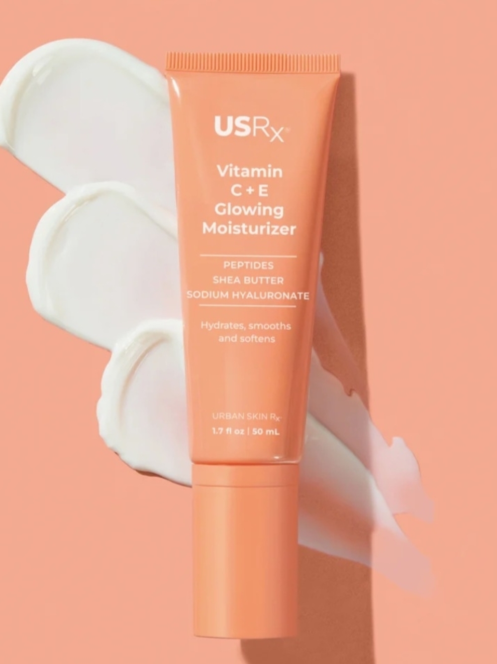 New! USrx Vitamin C+E Glowing Moisturizer